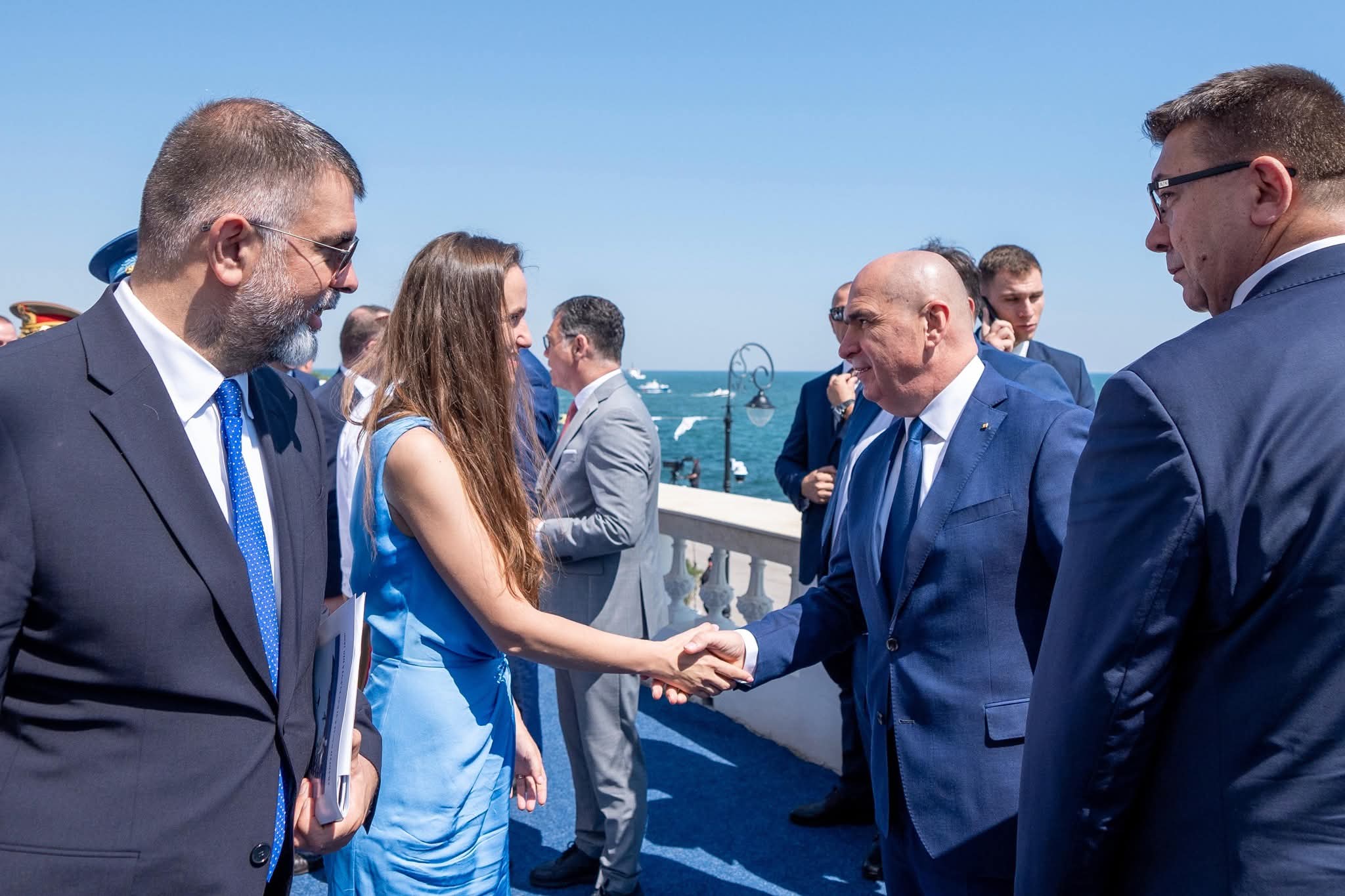 Minister of Foreign Affairs of Romania Oana Țoiu Joins Navy Day and Assumption of Mary Celebrations in Constanța 1 Oana Țoiu