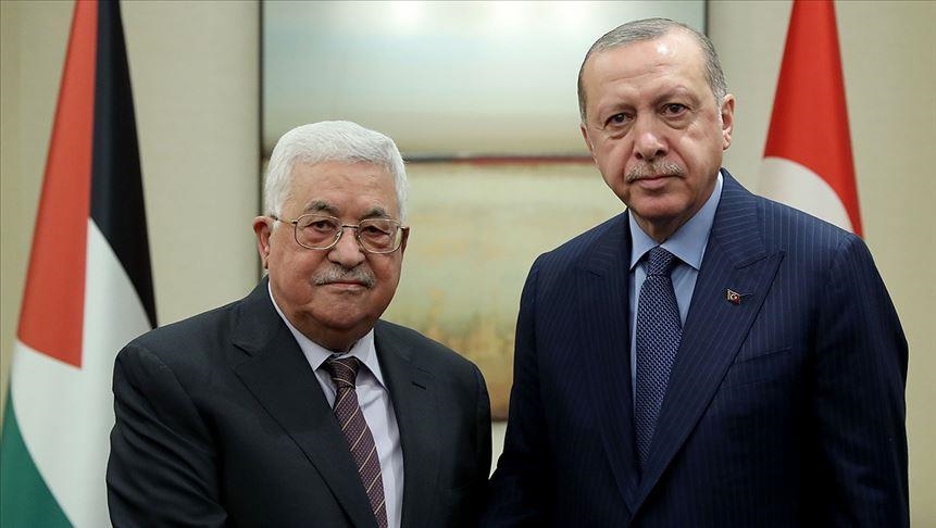 Erdogan Reaffirms Support for Palestine, Condemns Israel’s Control of Gaza in Call with Abbas 1 Erdogan Reaffirms Support for Palestine, Condemns Israel’s Control of Gaza in Call with Abbas
