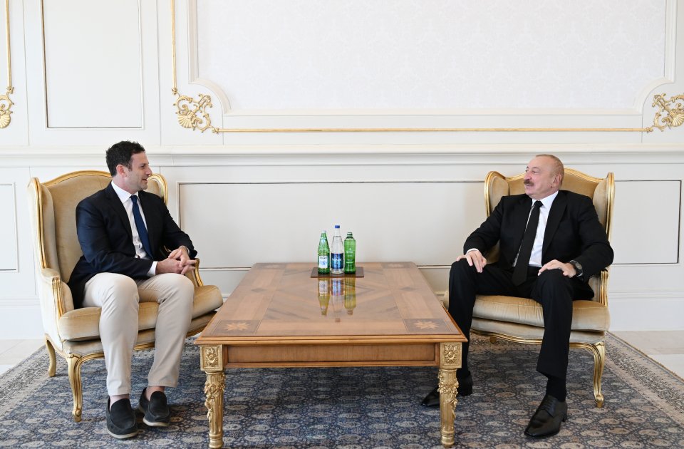 President Ilham Aliyev Receives Goldman Sachs Executive Jared Cohen in Baku 4 Ilham Aliyev
