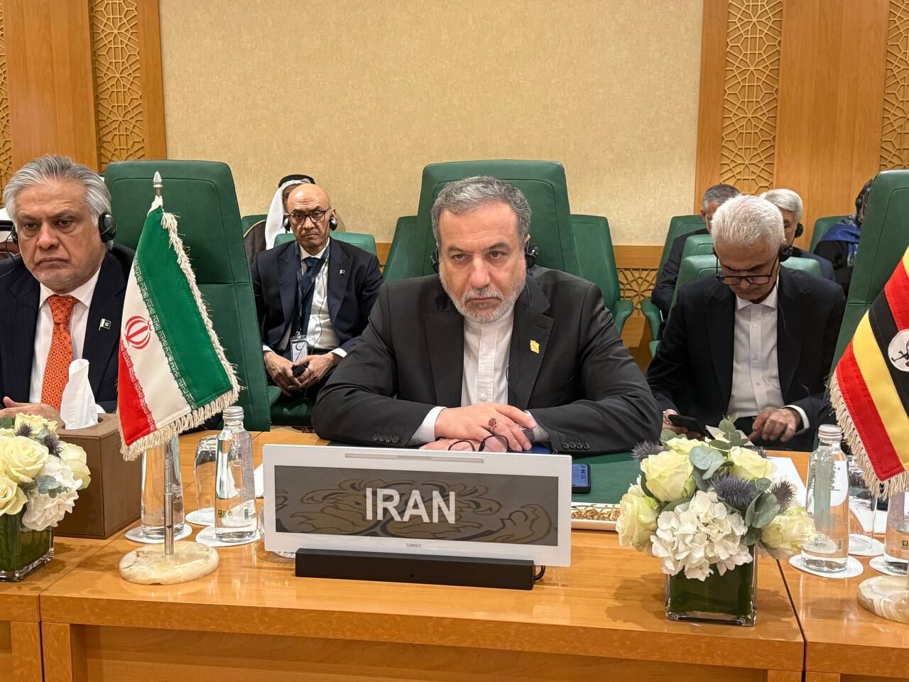 Araghchi Urges Immediate Global Action to End Genocide in Gaza at OIC Meeting 1 Araghchi