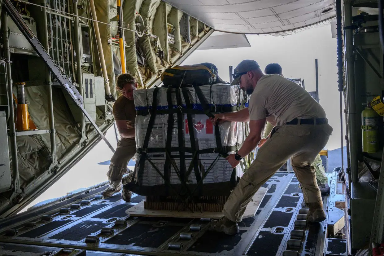 Canada Airdrops 10 Tons of Humanitarian Aid to Gaza 1 Canada