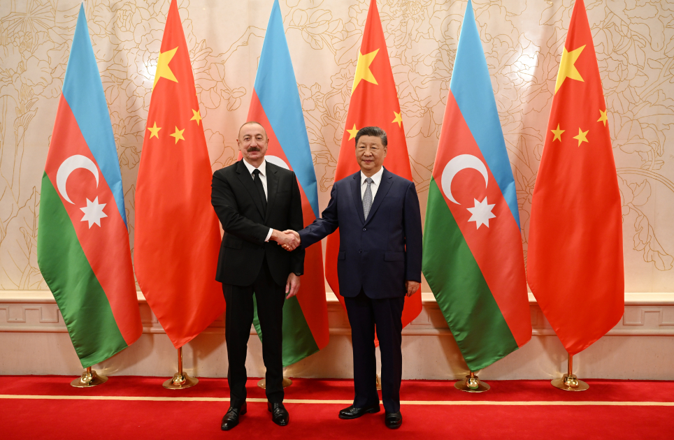President Ilham Aliyev Holds Meeting with Chinese President Xi in Tianjin 1 Tianjin