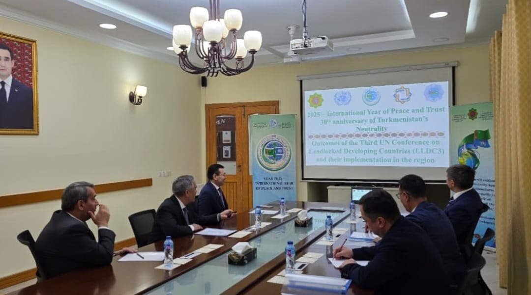 Turkmenistan Embassy in Islamabad Hosts Discussion on Implementing LLDC3 Decisions in the Region 1 Turkmenistan