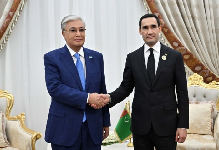 President of Turkmenistan Meets with Kazakh Counterpart in Avaza 1 Turkmenistan