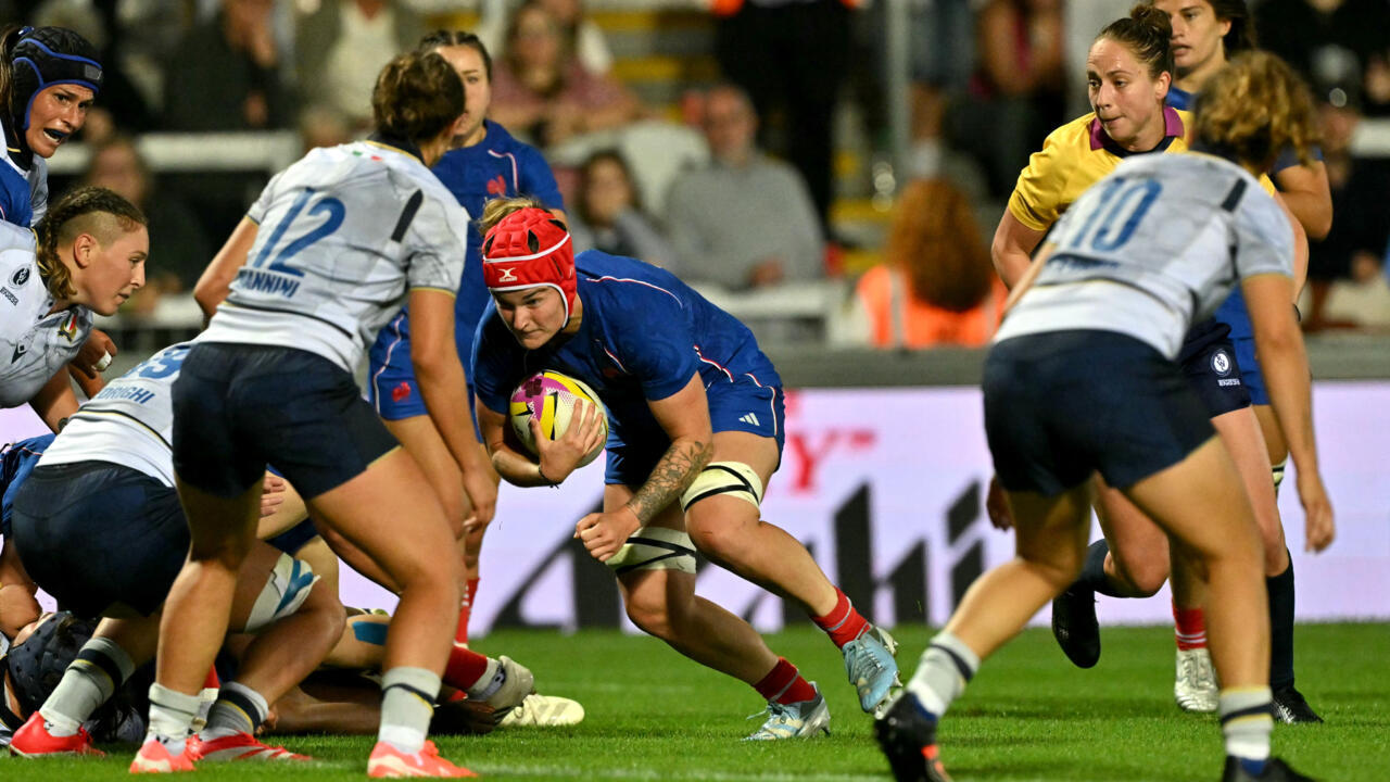 France Begin Women’s Rugby World Cup with Convincing 24-0 Win over Italy 1 France
