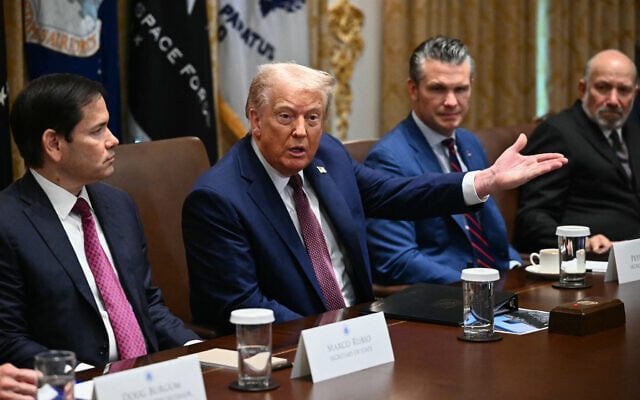 Trump Hosts Policy Meeting on Gaza War with Tony Blair and Jared Kushner 1 Trump