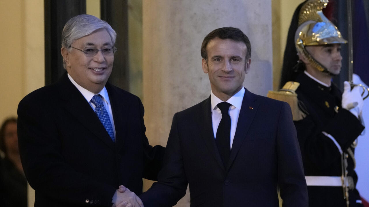 Tokayev Holds Telephone Conversation with Macron 1 Macron