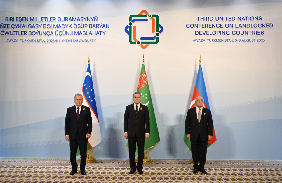 Leaders of Turkmenistan, Uzbekistan, and Azerbaijan Hold Trilateral Meeting in Awaza 4 Uzbekistan