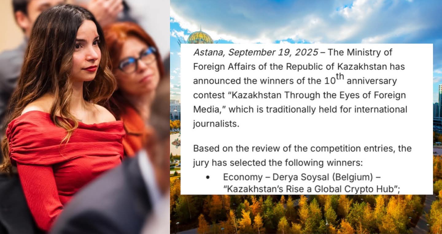 Ms. Derya Soysal Wins Economy Category at “Kazakhstan Through the Eyes of Foreign Media” Contest 1 Derya Soysal