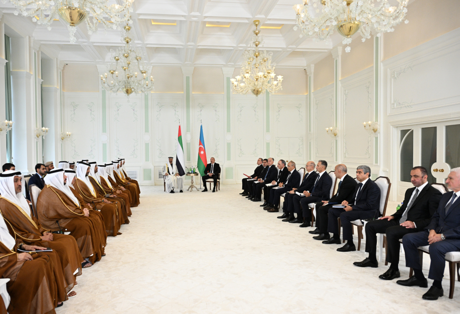President Aliyev Highlights Growing Azerbaijan–UAE Cooperation 1 President Aliyev Highlights Growing Azerbaijan–UAE Cooperation
