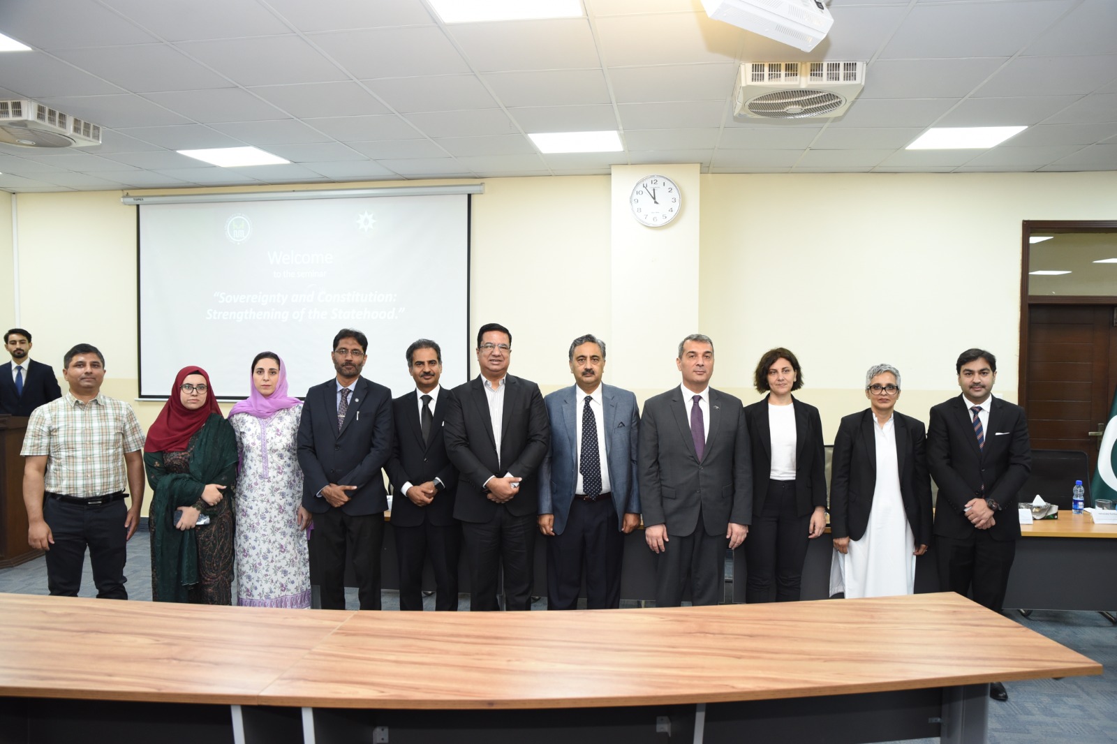 Azerbaijan Embassy, NUML Hold Seminar on Sovereignty and Constitution in Islamabad 1 Embassy