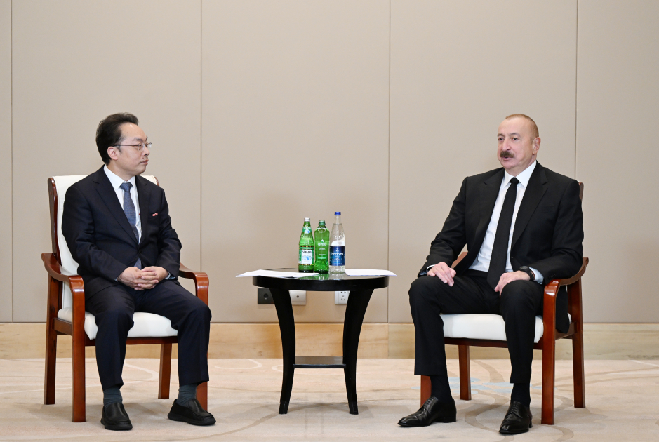 President Ilham Aliyev Meets CETC CEO in Tianjin to Discuss Digital Cooperation 1 Aliyev