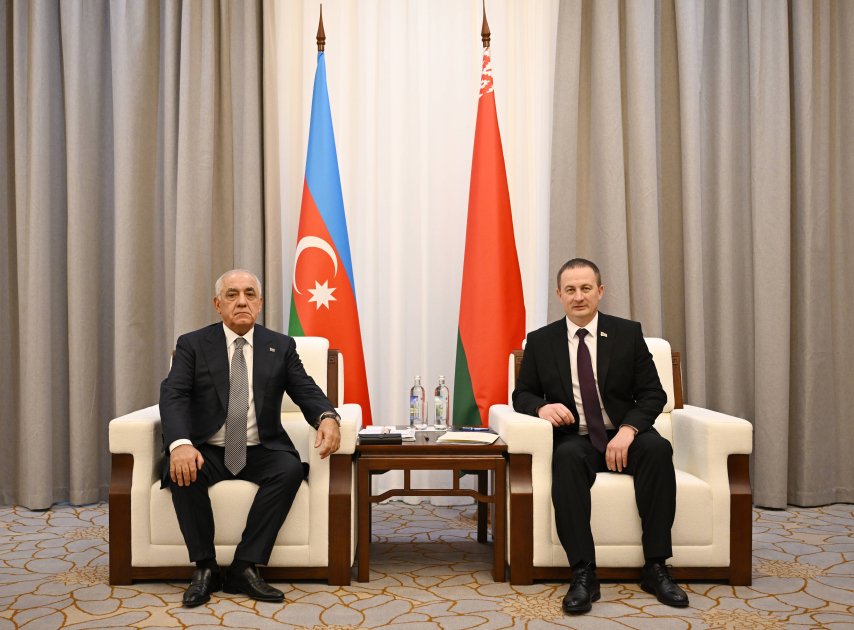 Azerbaijan and Belarus Prime Ministers Hold Talks in Minsk 1 Azerbaijan