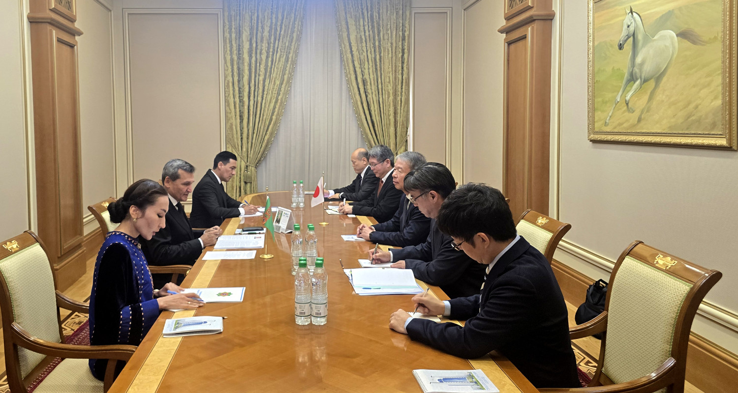 Turkmen Foreign Minister Holds Talks with JBIC Deputy Governor on Expanding Cooperation 1 JBIC
