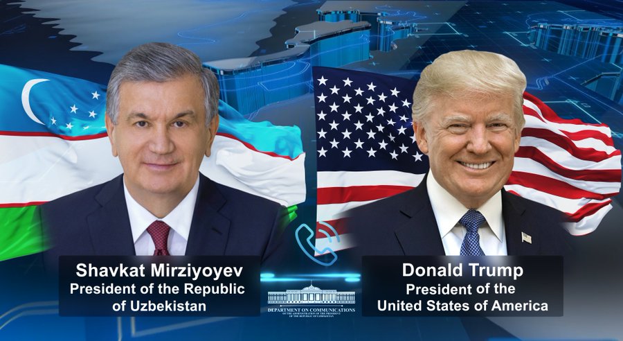 Uzbekistan, U.S. Presidents Hold Telephone Talks to Strengthen Strategic Partnership 1 Strategic