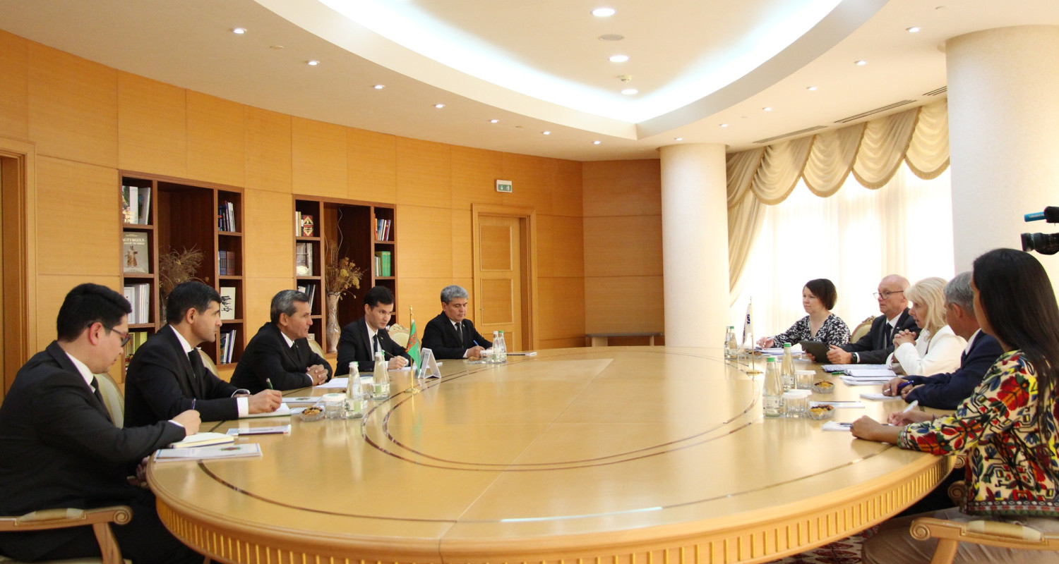 Turkmen Foreign Minister Meets Finnish OSCE Special Representative to Discuss Cooperation 7 OSCE