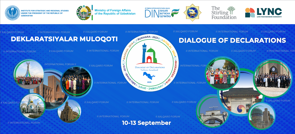 Dialogue of Declarations Forum: A Path to Interfaith Peace and Ensuring Freedom of Religion 11 Dialogue