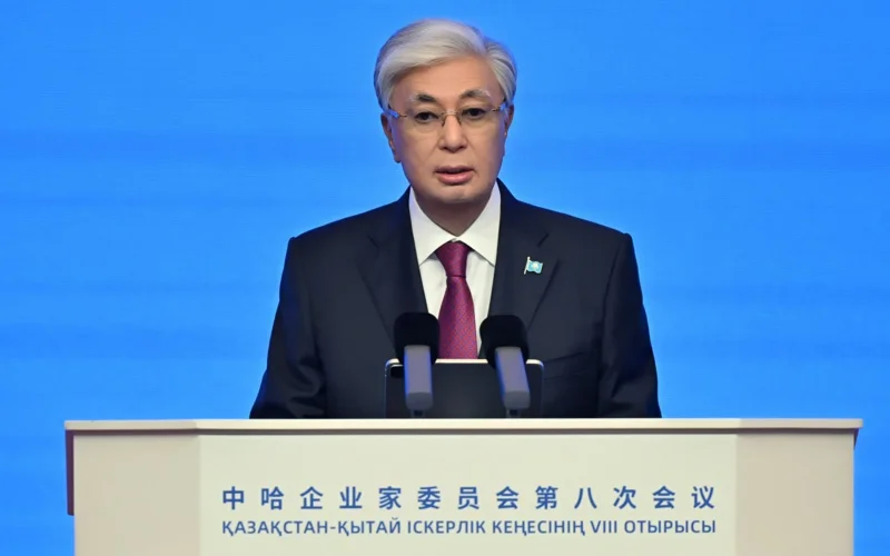 President Tokayev Showcases Investment Potential at Kazakhstan–China Business Council in Beijing 1 Tokayev