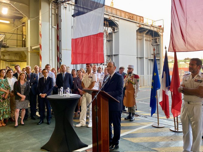 French Amphibious Carrier Tonnerre Docks in Casablanca to Boost Naval Cooperation 1 Casablanca