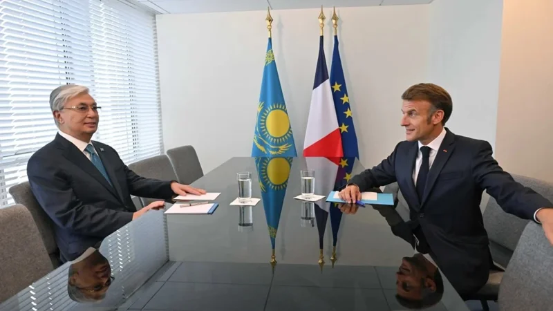 Tokayev Holds Talks with Macron on Strengthening Bilateral Cooperation 1 Tokayev Holds Talks with Macron on Strengthening Bilateral Cooperation