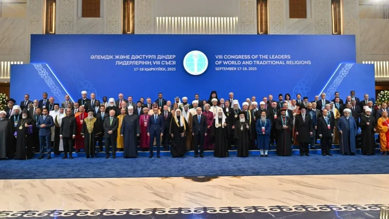 President Tokayev Highlights Role of Spiritual Diplomacy at VIII Congress of Leaders of World and Traditional Religions 1 Tokayev