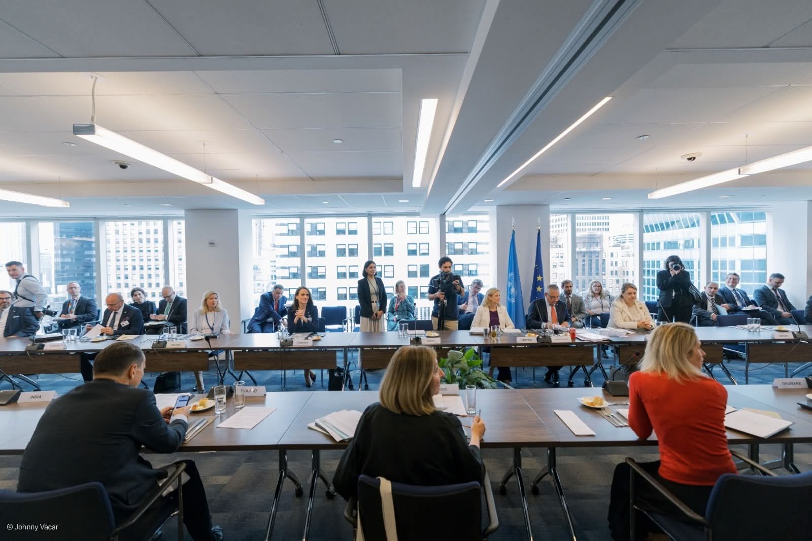 Romanian Foreign Minister Oana Țoiu Joins EU Counterparts in New York for Talks on Global Crises 1 Țoiu