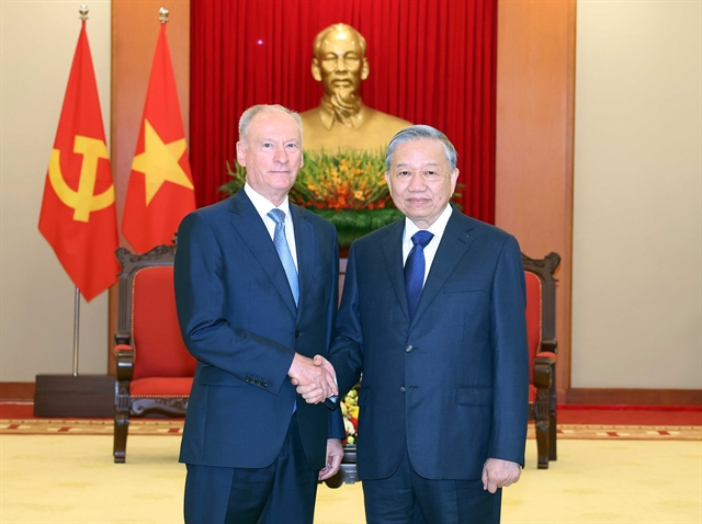 Party General Secretary Tô Lâm Receives Russian Presidential Aide Nikolai Patrusev 1 Russian