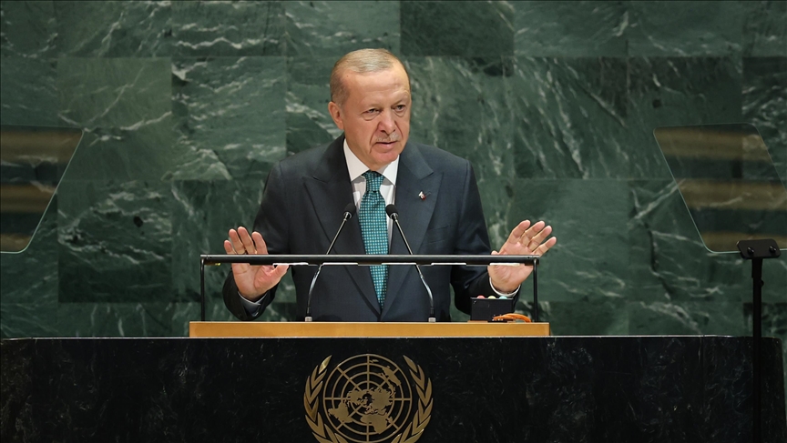 Erdogan Urges End to Isolation of Turkish Cypriots, Calls for Global Peace and Justice at UN General Assembly 1 Erdogan