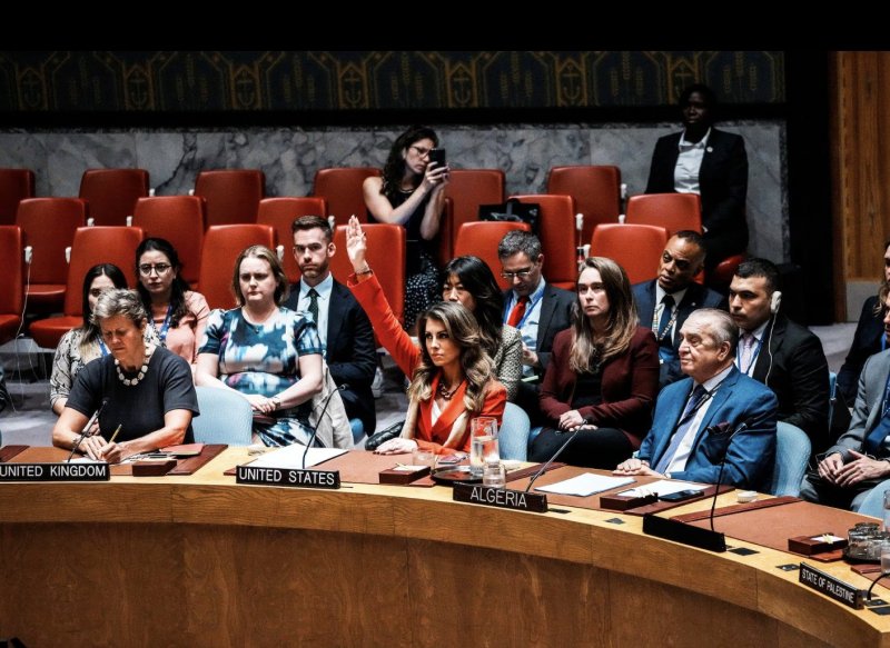 U.S. Vetoes U.N. Security Council Resolution Calling for Immediate Ceasefire in Gaza 1 Gaza