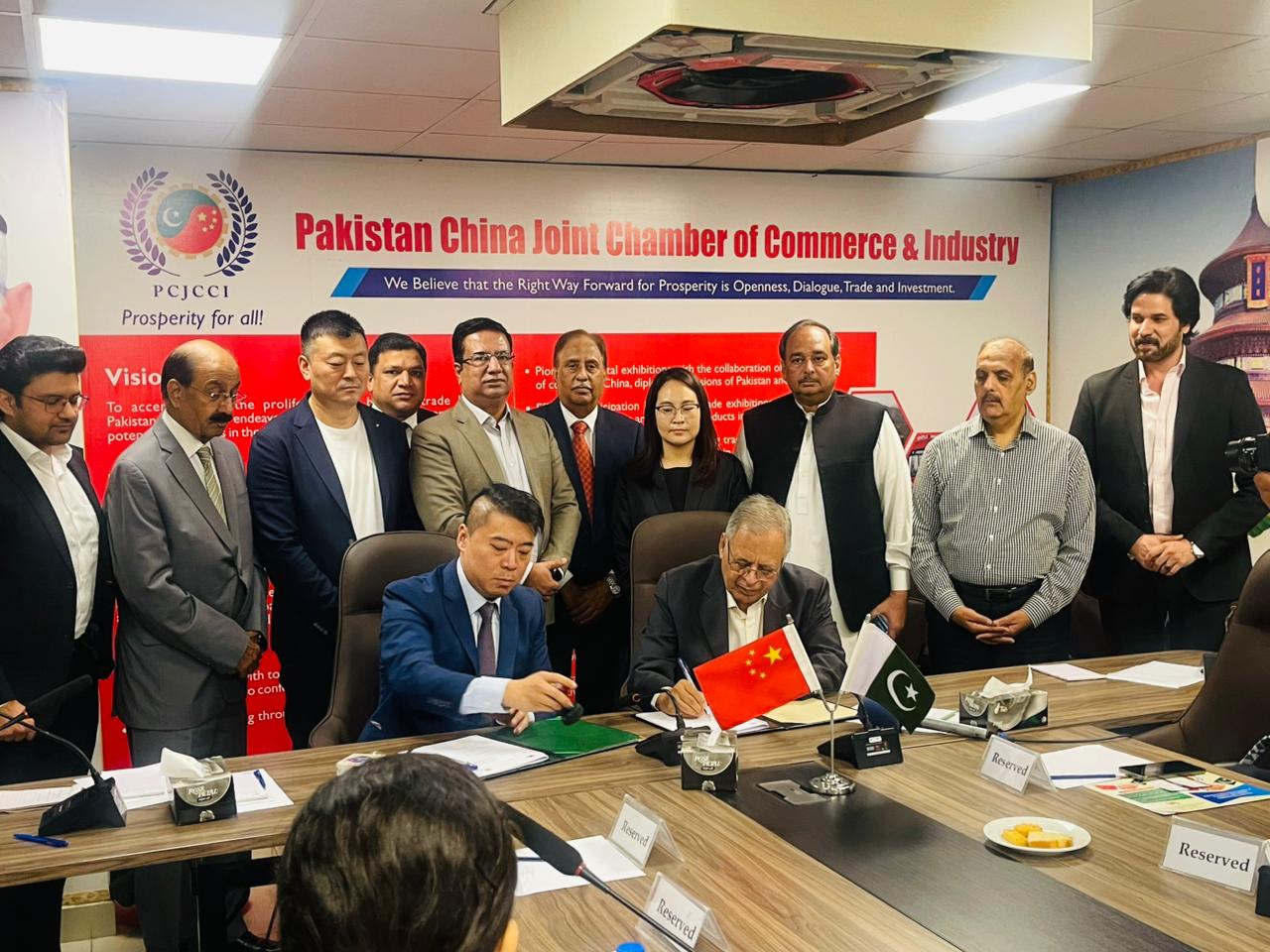PCJCCI Signs an Agreement with Precise Development (HK) Ltd, China 3 PCJCCI