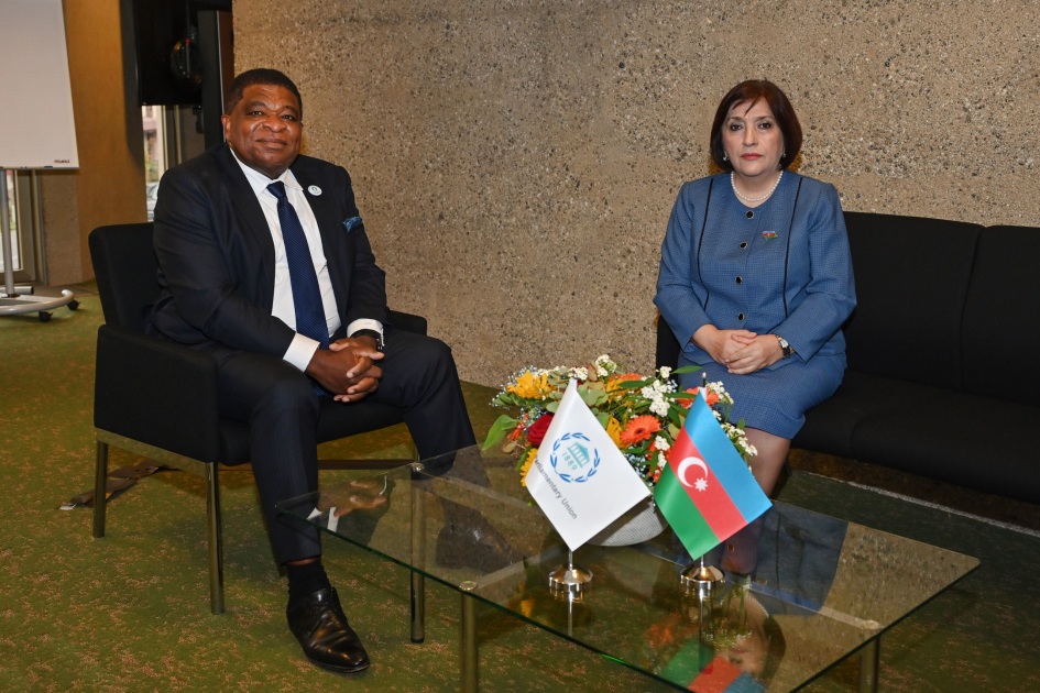 Azerbaijani Parliament Speaker Meets IPU Secretary General in Geneva 11 Parliament
