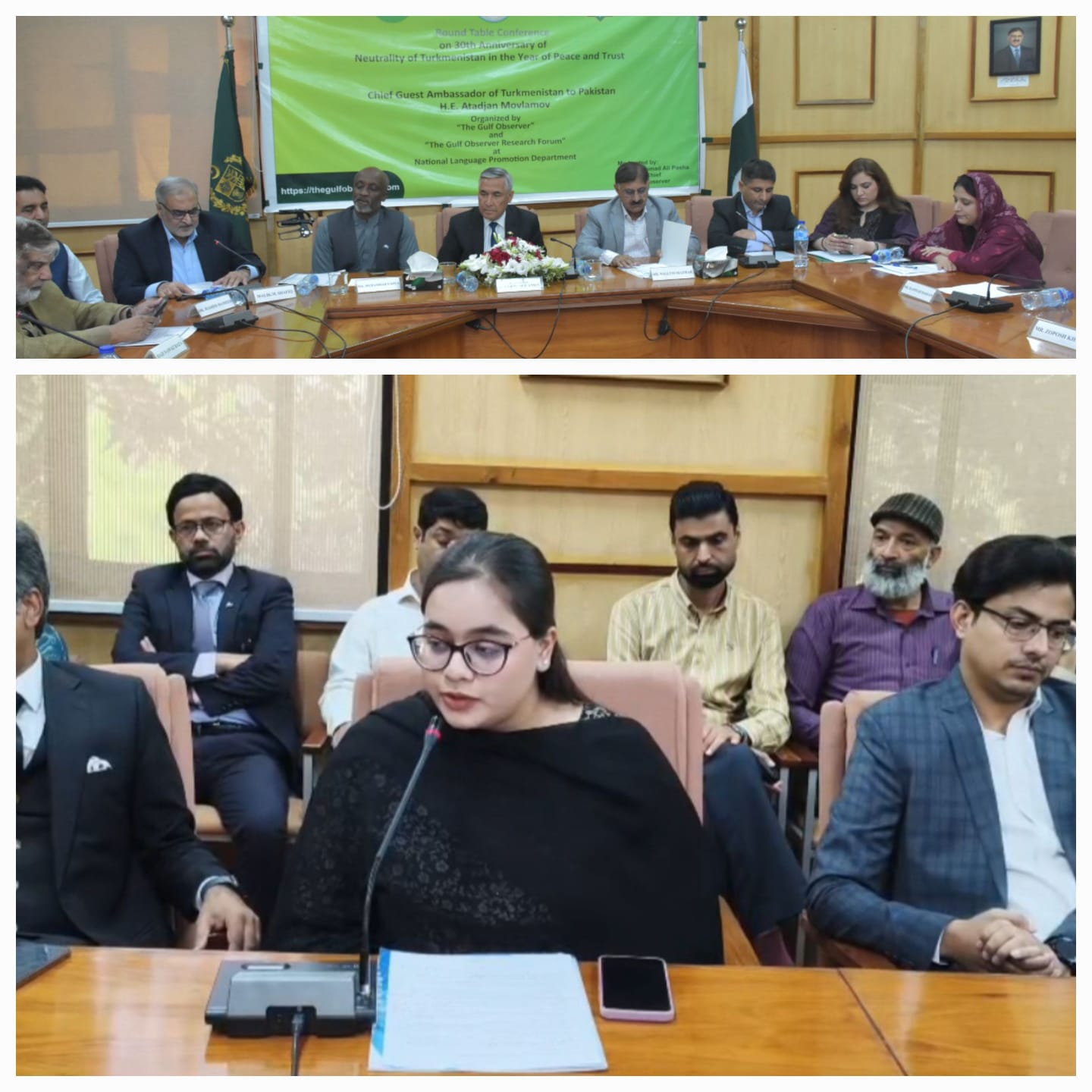 Speech by Ms. Yusra Nisar Round Table Conference on 30th Anniversary of Turkmenistan’s Neutrality, being Celebrated in the Year of Peace and Trust 4 Neutrality