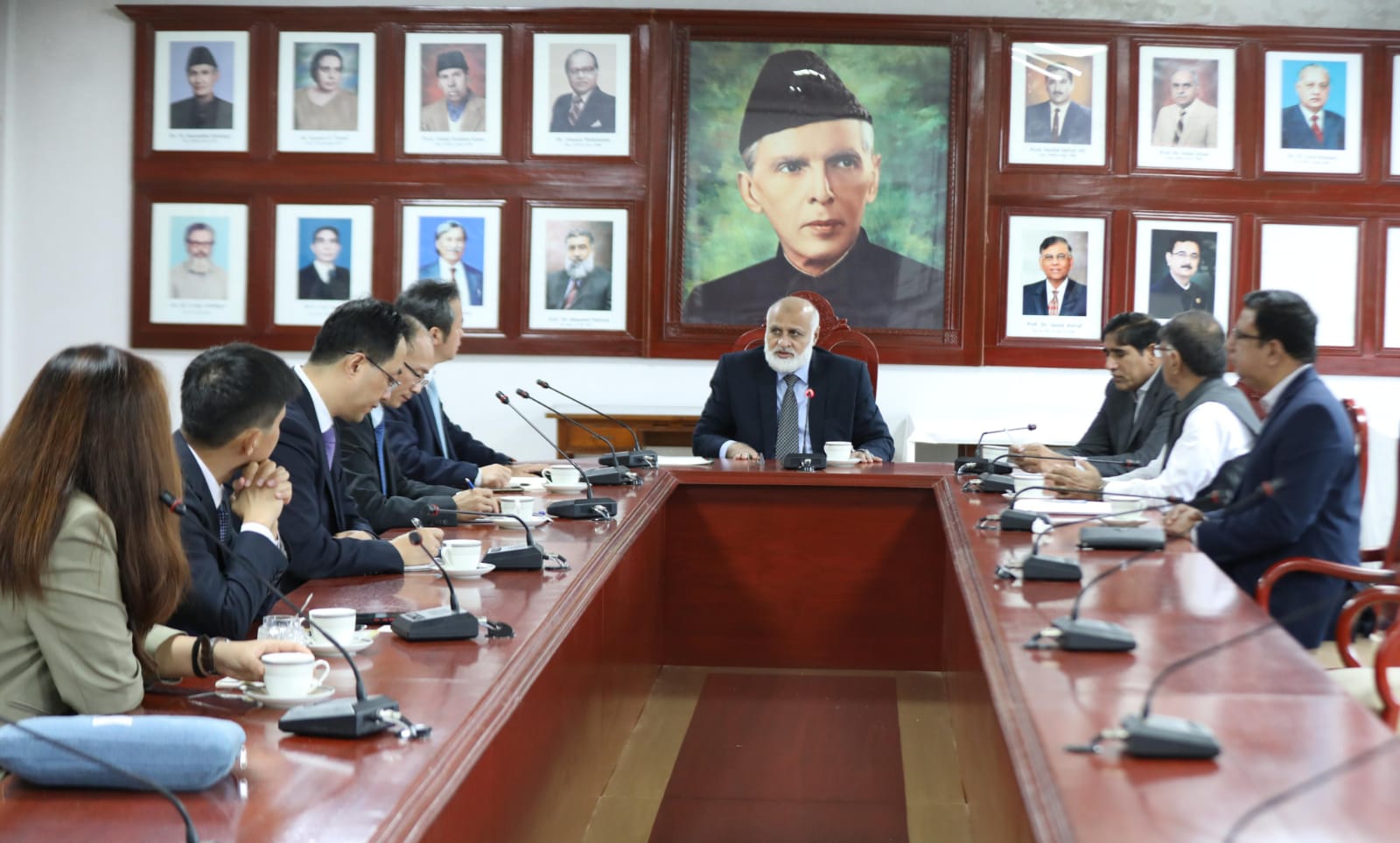 Visit of Chinese Scholars to Quaid-i-Azam University, Islamabad 1 Scholars