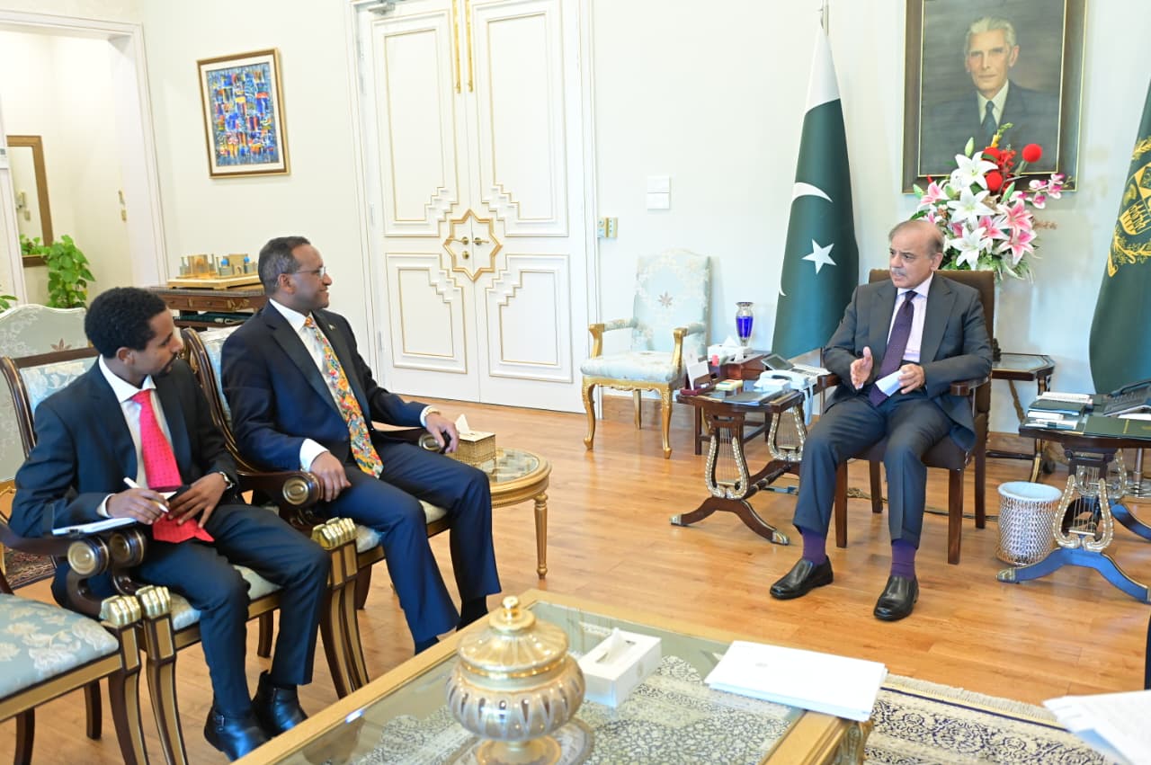 Prime Minister Shehbaz Sharif Lauds Outgoing Ethiopian Ambassador for Strengthening Bilateral Ties 1 Ambassador