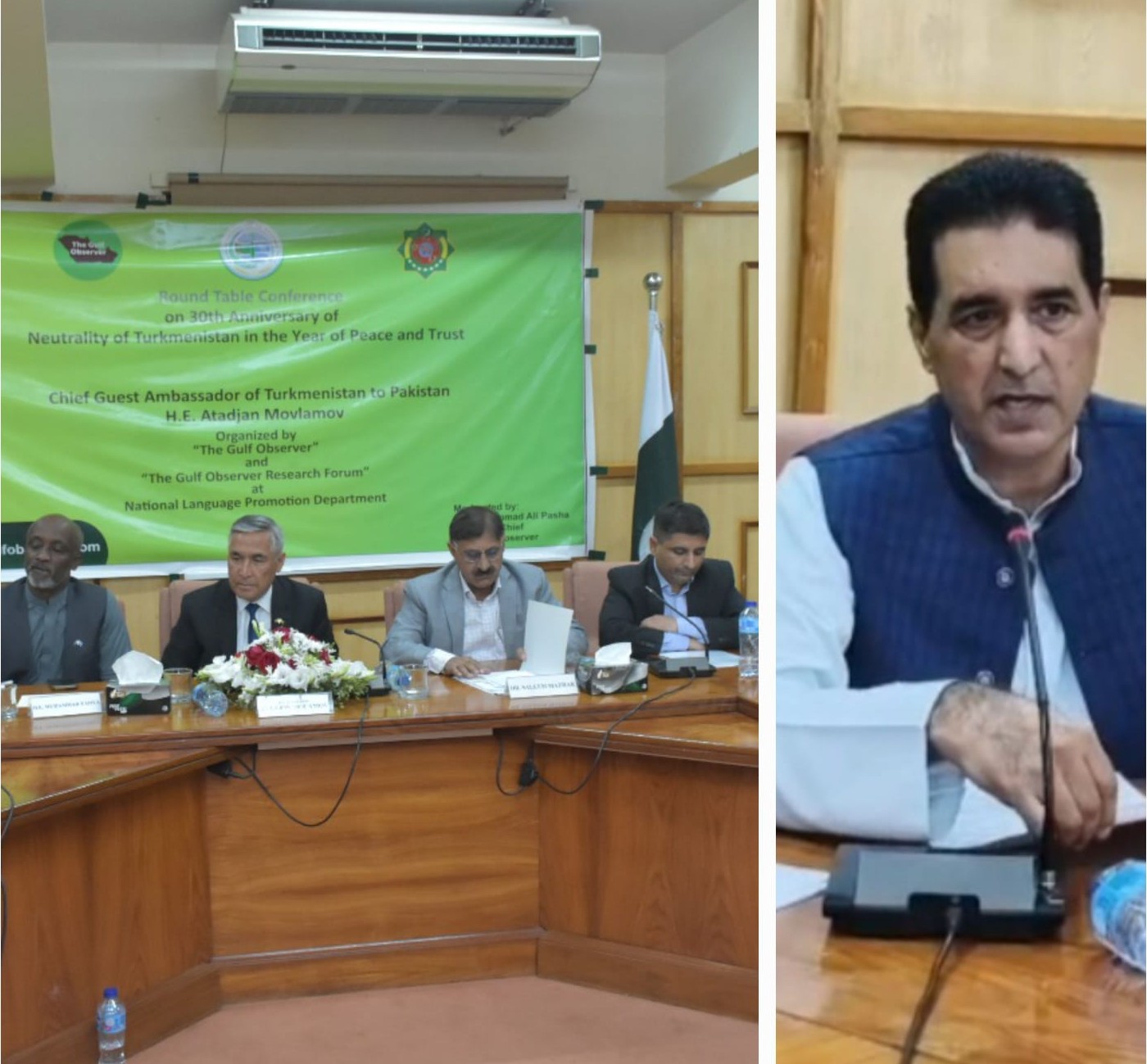 Opening Remarks by Dr. Rashid Hameed at Round Table Conference on the 30th Anniversary of Turkmenistan’s Neutrality in the Year of Peace and Trust 2025, Islamabad 9 Neutrality