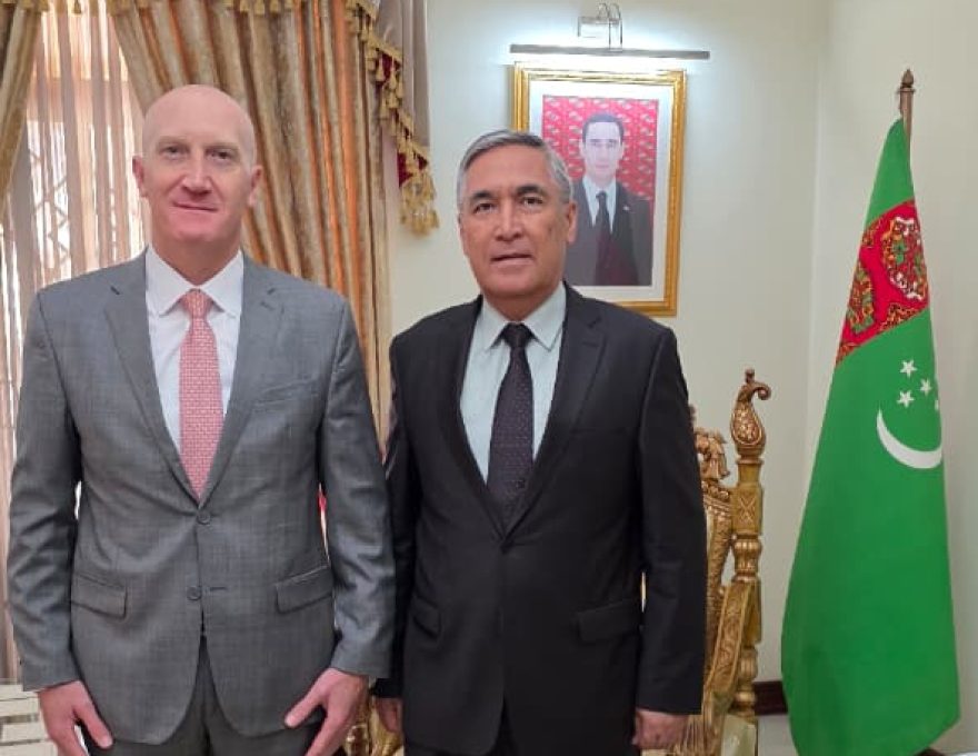 Lebanese Ambassador-designate Abdulaziz Issa Calls on Dean of Diplomatic Corps, Turkmen Ambassador A. Movlamov in Islamabad 7 Ambassador