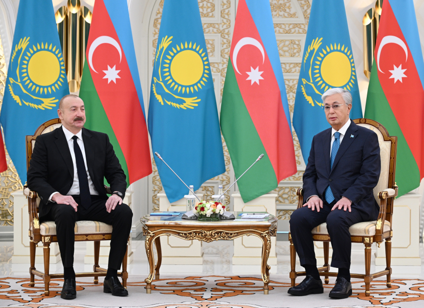Aliyev and Tokayev Hold Bilateral Talks in Astana to Strengthen Strategic Partnership 9 Tokayev