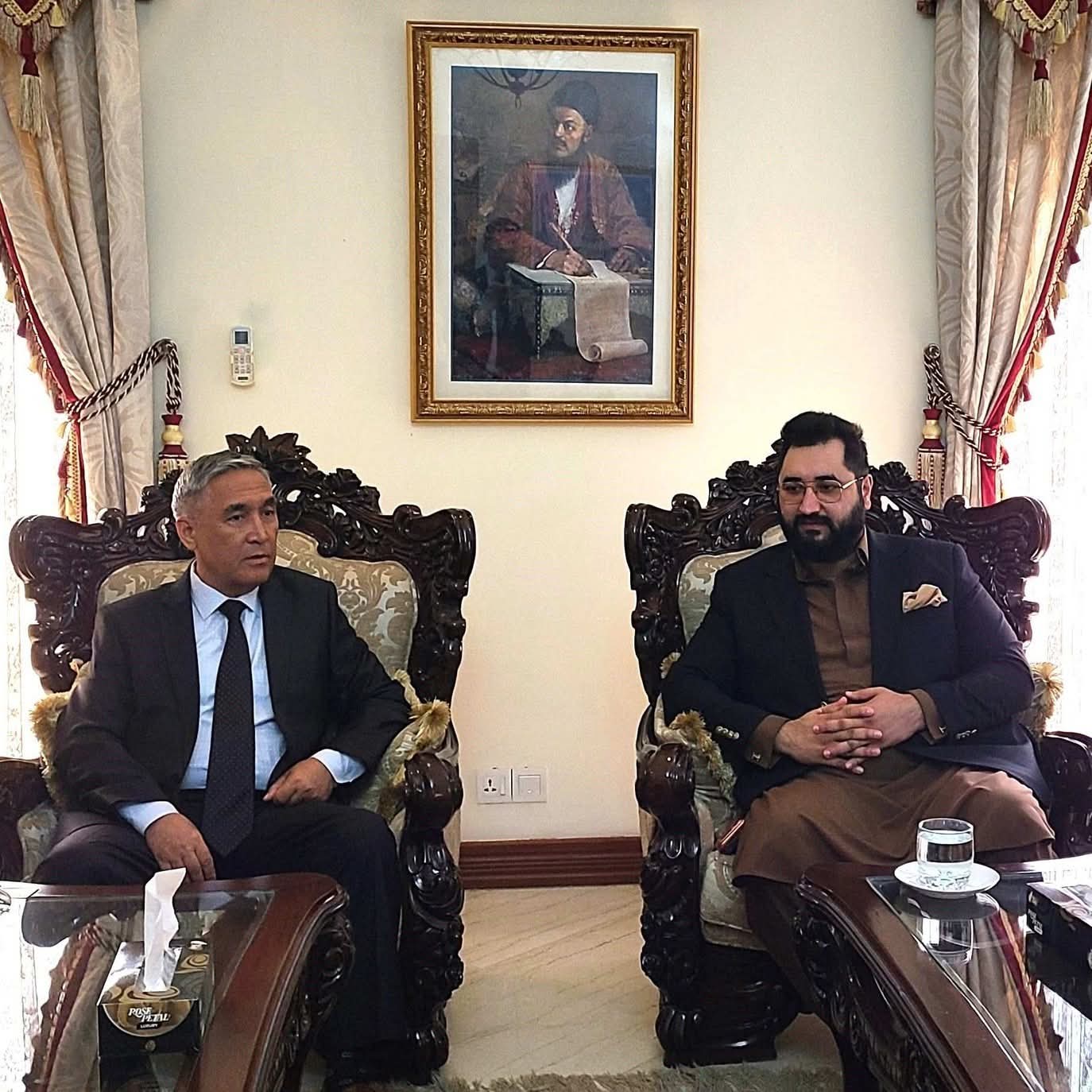 Turkmen Ambassador Meets Focal Person of Pakistan PM’s Youth Program to Discuss Bilateral Cooperation 2 Ambassador