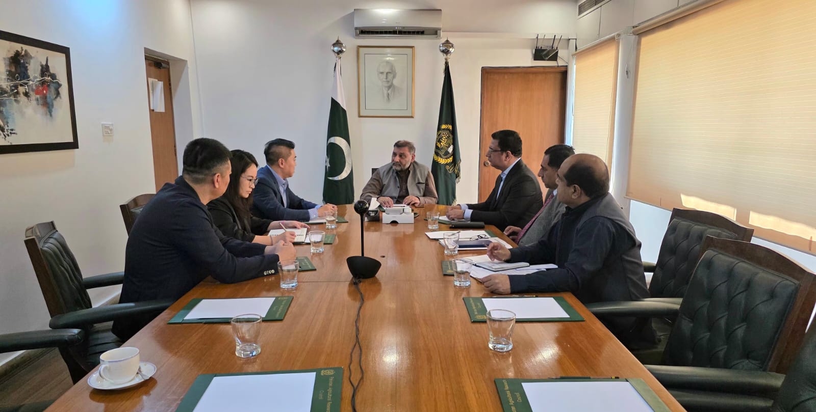 Chinese ACFIC and Precise Development (HK) Ltd, China Delegation Meets Chairman PARC in Islamabad 1 PARC