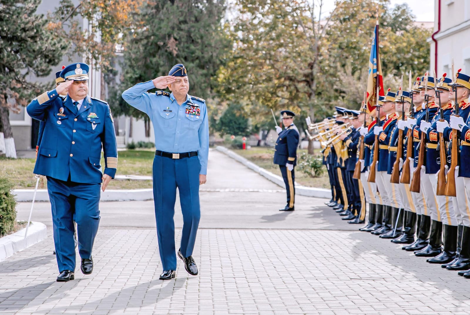 Air Chief Calls on Chief of Romanian Air Force Staff During His Visit to Romania 5 Romania