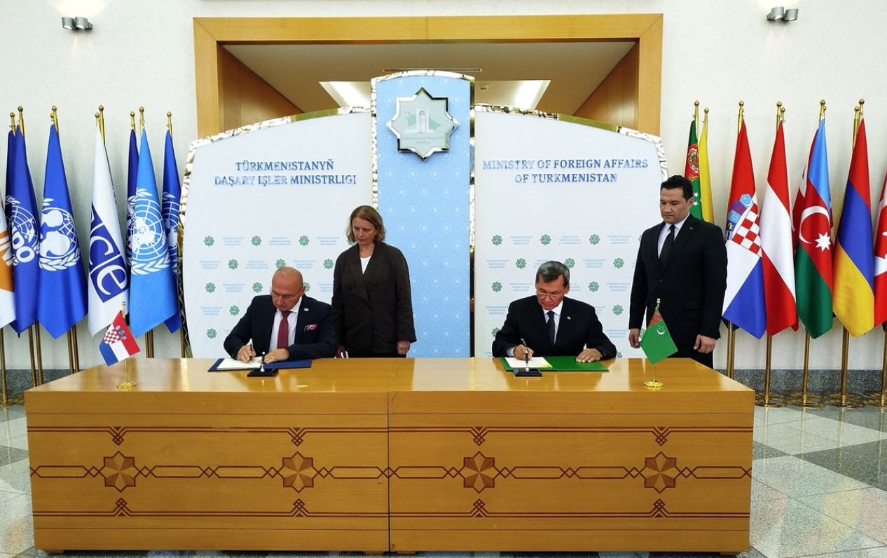 Turkmenistan and Croatia Strengthen Bilateral Cooperation Across Multiple Sectors 1 Turkmenistan