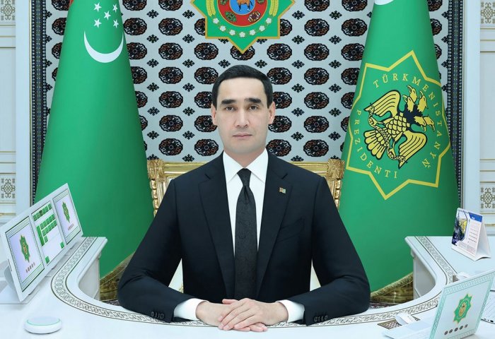 President Serdar Berdimuhamedov Conferred with the Honorary Title “Türkmenistanyň at Gazanan Arhitektory” 1 Berdimuhamedov