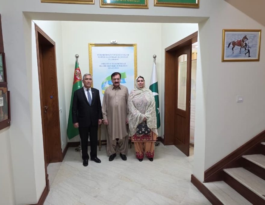 Turkmen Embassy Hosts Meeting with Pakistani Delegation Led by Senator Naseema Ehsan to Advance Energy and Transport Cooperation 2 Embassy