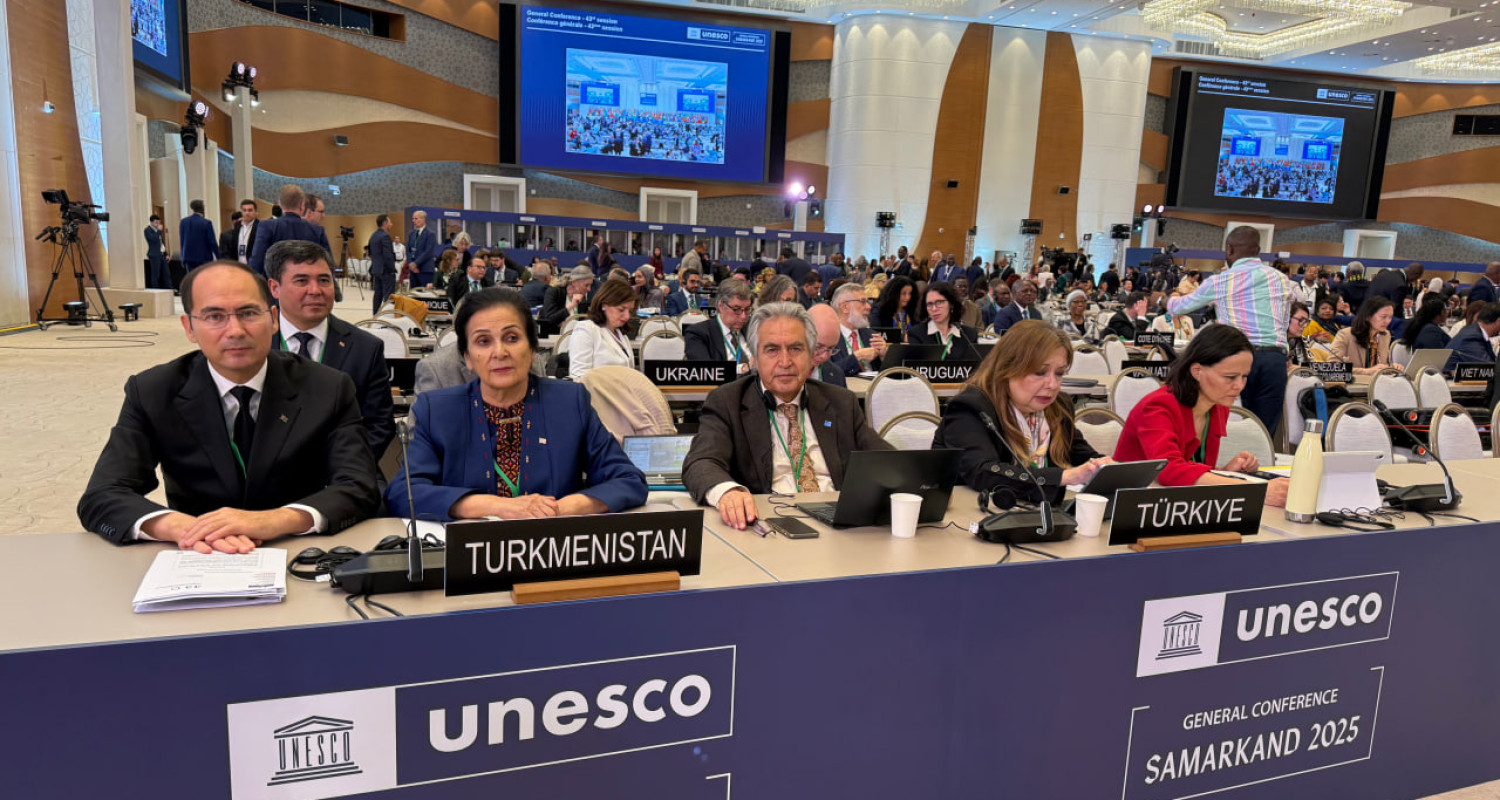 Turkmenistan Participates in 43rd Session of UNESCO General Conference in Samarkand 1 Turkmenistan