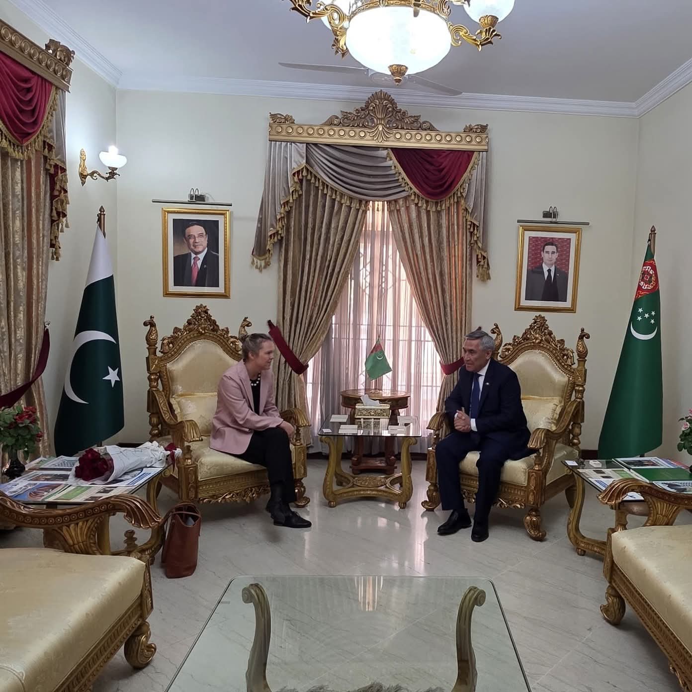 Denmark’s Ambassador-Designate Meets Turkmenistan Envoy in Islamabad 27 Ambassador