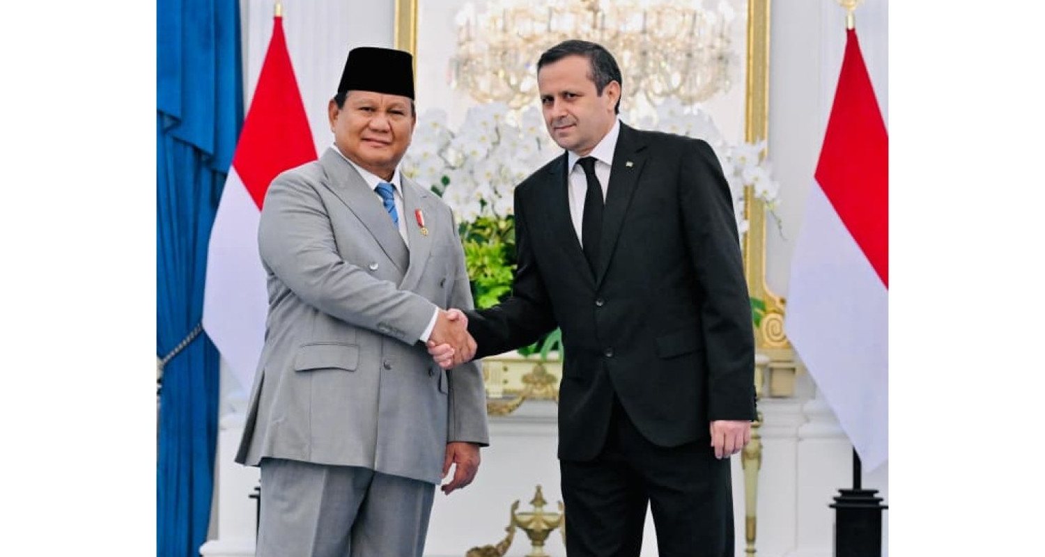 Ambassador of Turkmenistan Presents Credentials to Indonesian President Prabowo
