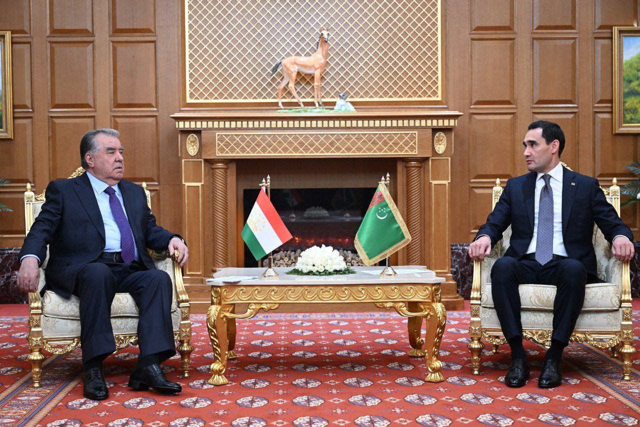Turkmenistan, Tajikistan Leaders Hold Talks on Neutrality Forum Sidelines 11 Turkmenistan