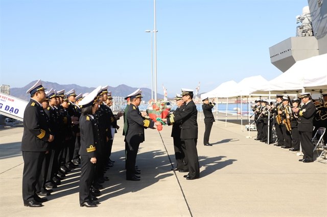 Vietnamese Navy Frigate Trần Hưng Đạo Begins Official Visit to Japan 2 Navy