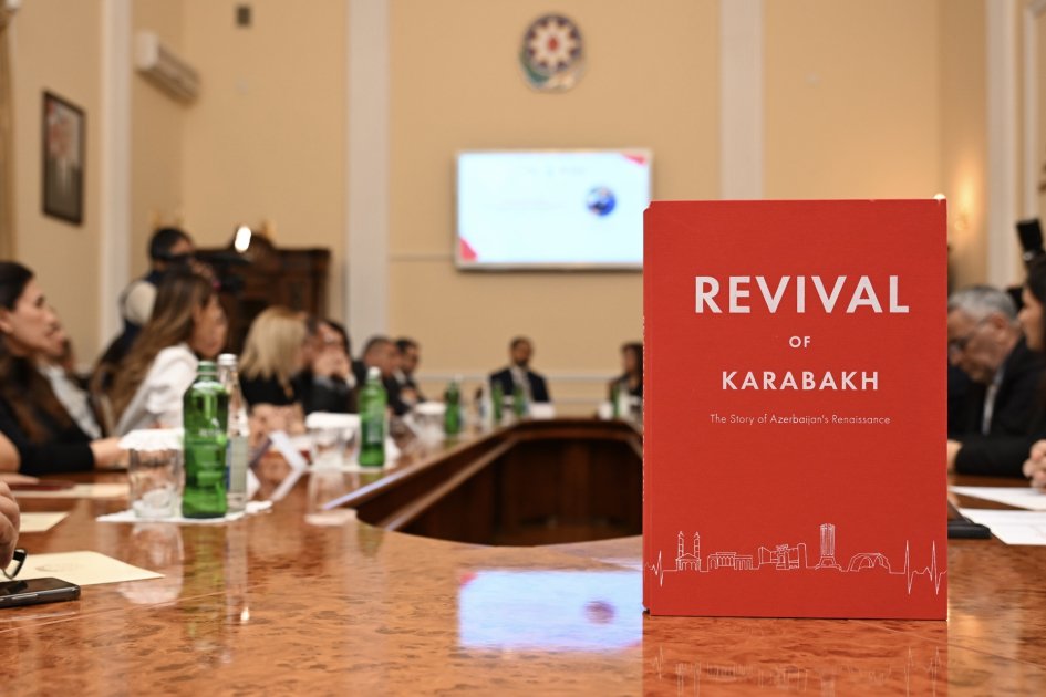 Book on Karabakh’s Revival Presented at Presidential Library in Baku 10 Baku