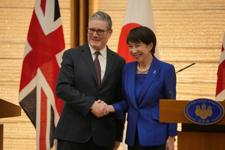 Japan, Britain Seek to Deepen Defense and Economic Security Ties as Leaders Meet in Tokyo 2 Japan